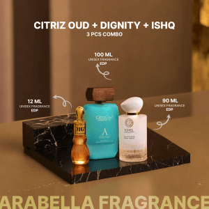 Citriz Oud ( 100 ml )+ Ishq ( 90 ml ) + Dignity ( 12 ml )